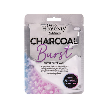 Charcoal Burst Bubble Sheet Mask